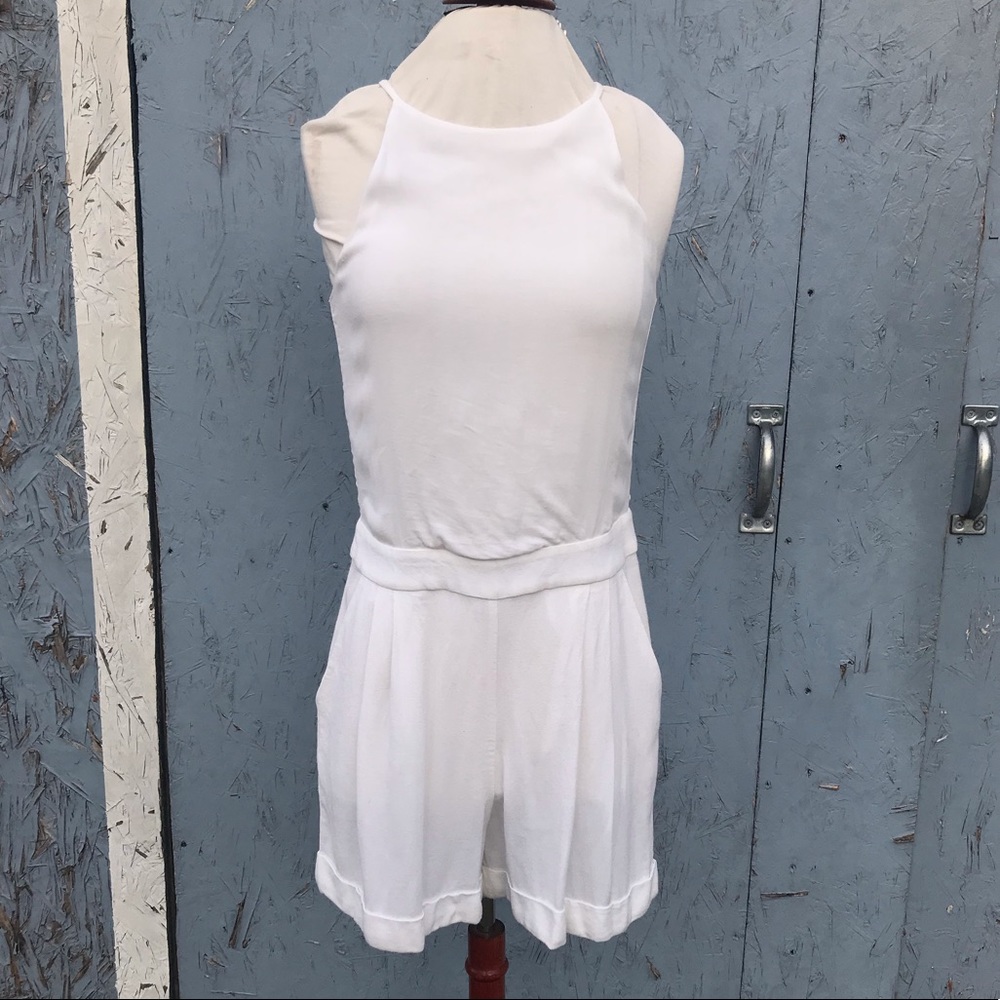 T13 MANGO white romper